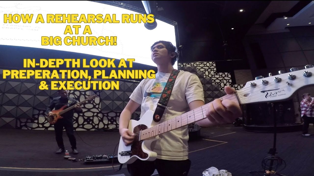 How A Worship Rehearsal Operates At A BIG Church | In-Depth Look At Preparation & Execution For MD