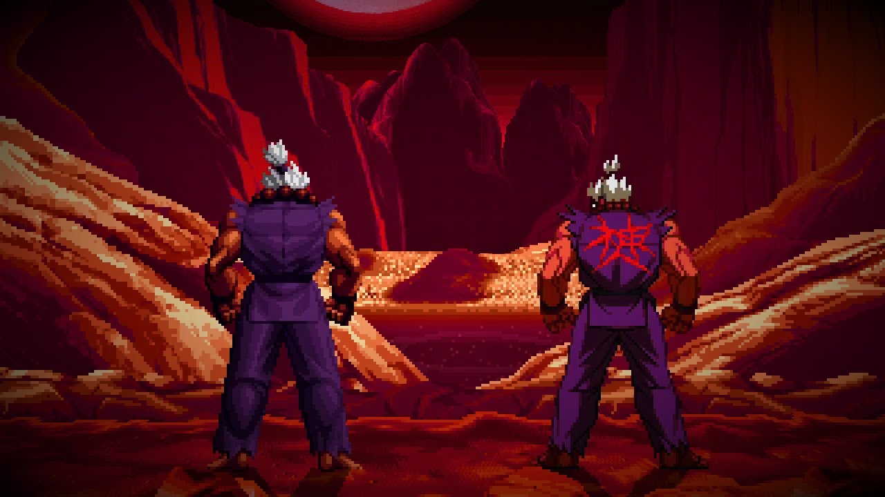 MUGEN 2019 -  KOF SHIN AKUMA VS CvS SHIN AKUMA (INSANE FIGHT)