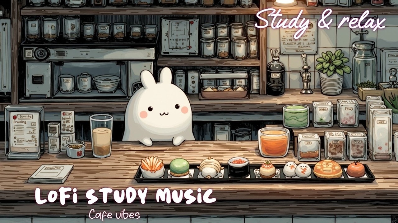 Весеннее Lofi в кафе 🌸☕~ Расслабляющая атмосфера для глубокой концентрации