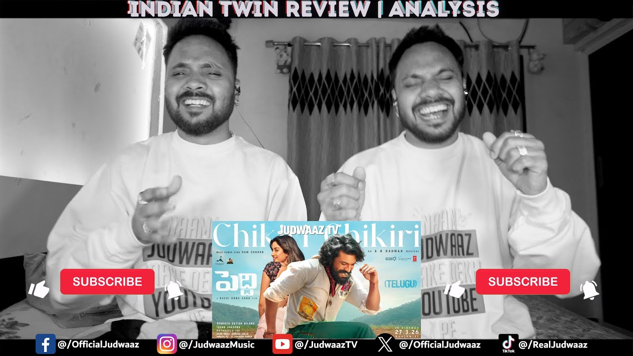 Chikiri Chikiri - Peddi : Ram Charan | Janhvi | AR Rahman | Mohit Chauhan | Judwaaz