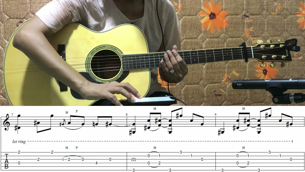 အိမ်လွမ်းသူ Fingerstyle Guitar Tutorial အပိုင်း ၁