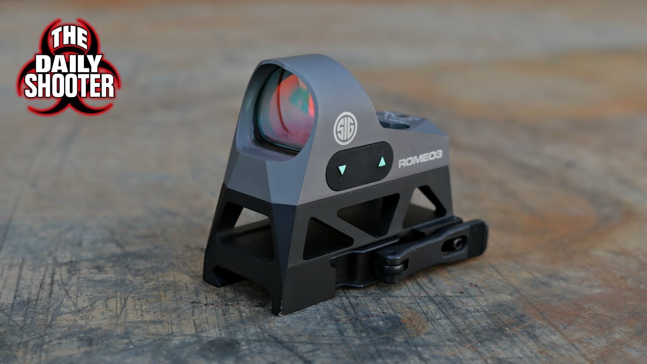 Sig Sauer Romeo 3 Reflex Sight Review