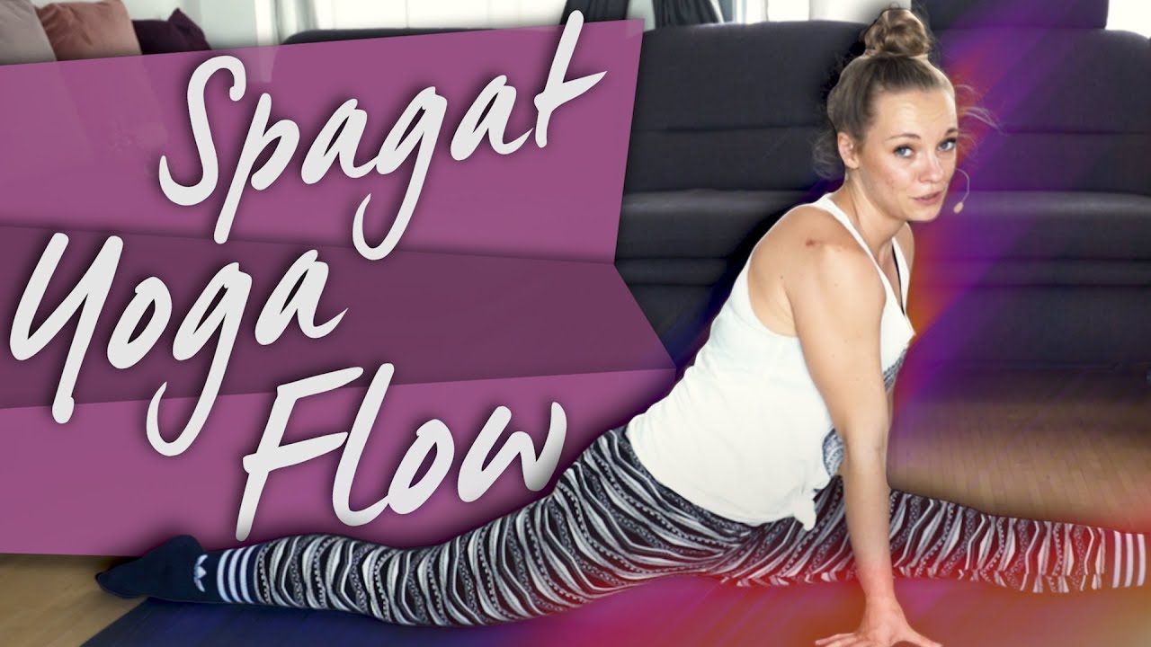 Spagat lernen mit Yoga// Spagat Challenge Tag 13 - Vinyasa-Flow für mehr Flexibilität