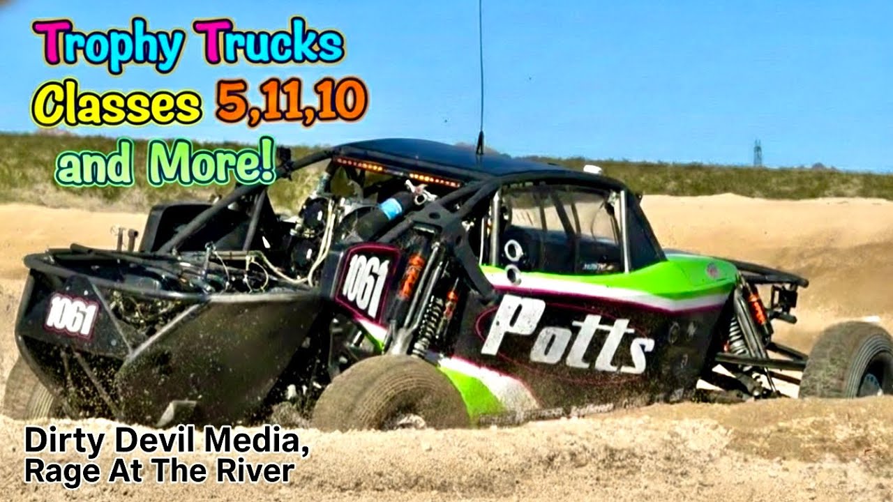 SNORE Rage At The River! Class 16, 1, 10, 5, Trophy Trucks and More! 