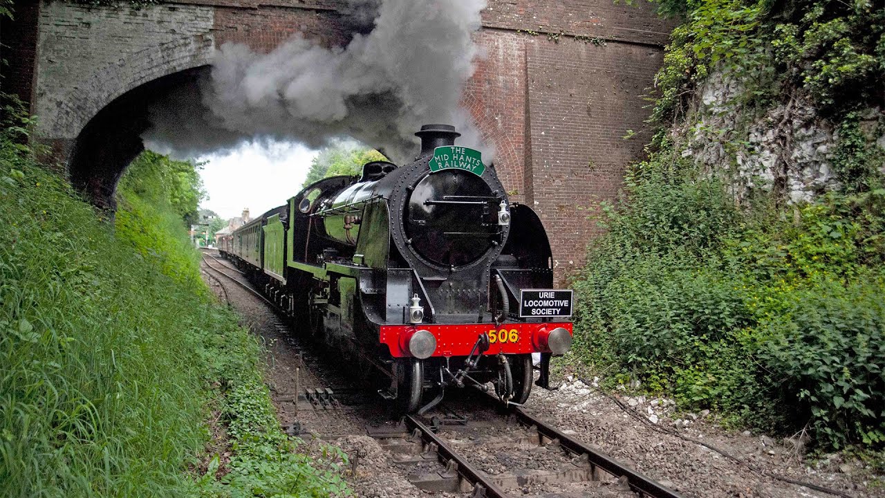 Urie S15 506 in action on the Watercress Line 2019-2022