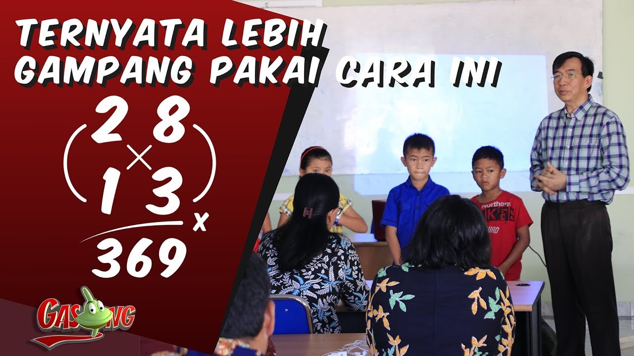 Perkalian Bilangan 2 Angka dengan Bilangan 2 Angka | Perkalian Matematika Gasing SD