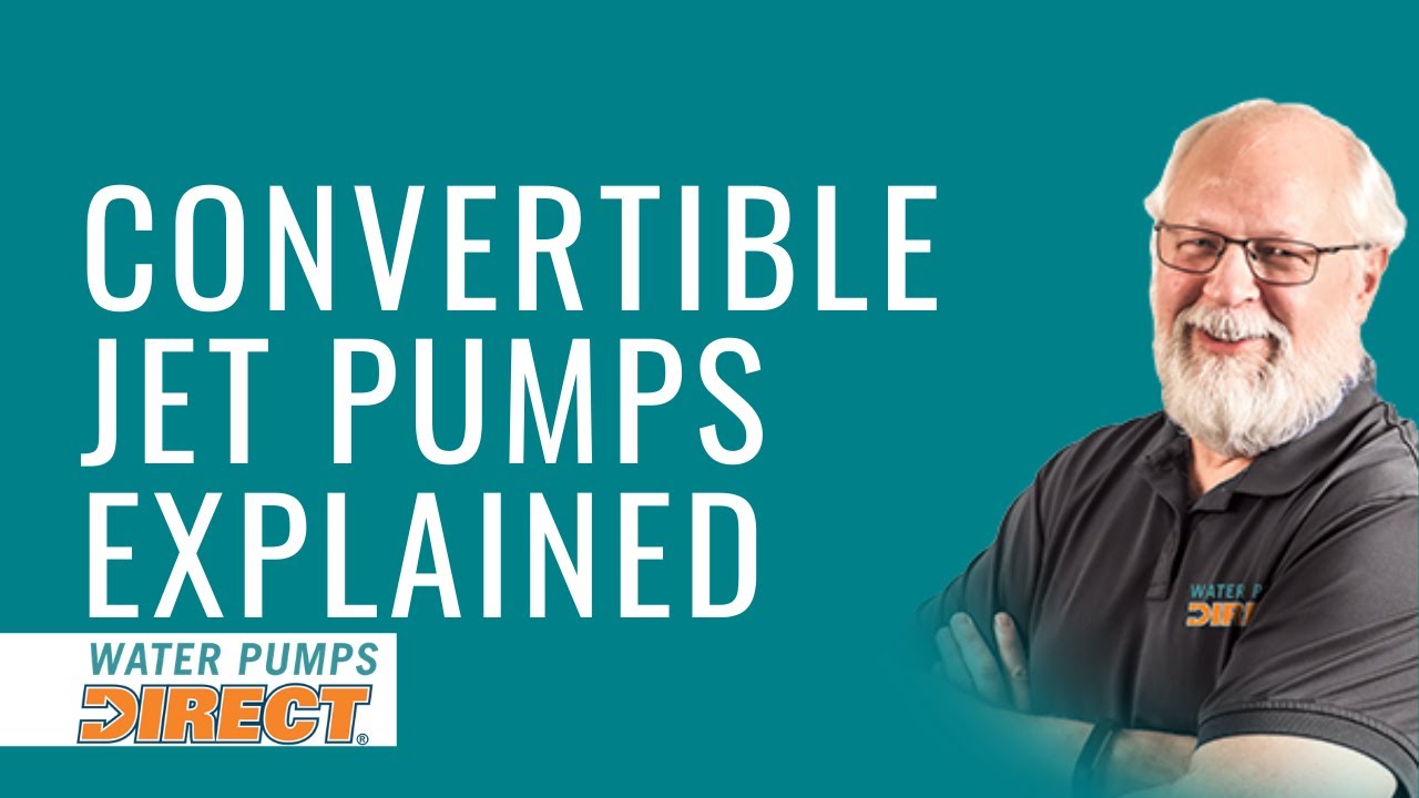 What Are Convertible Jet Pumps?