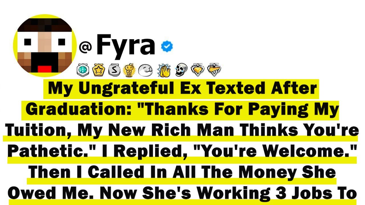 My Ungrateful Ex Texted After Graduation Thanks For Paying My Tuition, My New Rich Man Thinks You're
