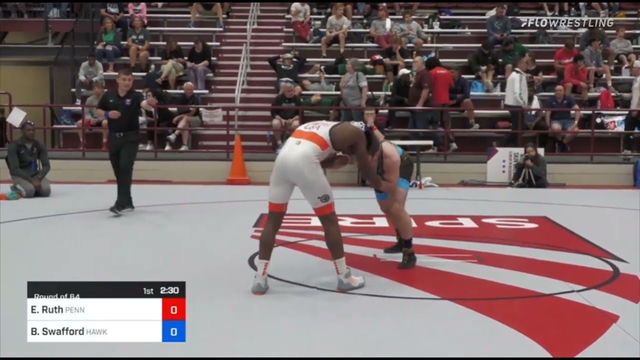 2022 WTT Round of 64; Brennan Swafford of Hawkeye WC vs  Edmond Ruth of Penn