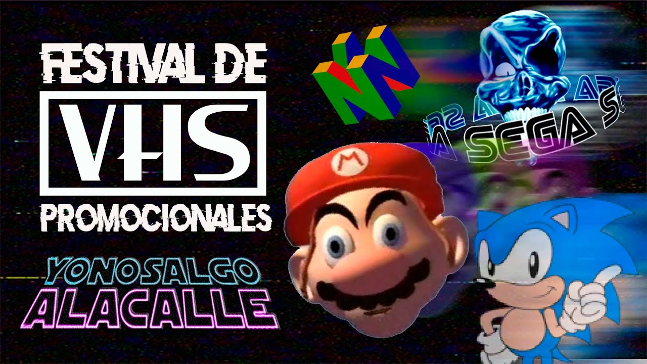 🔴 Festival de VHS Promocionales de Videojuegos!
