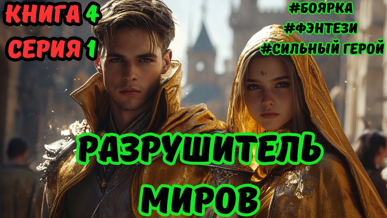 Разрушитель МИРОВ ! Все книги на ЮТУБЕ ! Книга 4 СЕРИЯ 1 ! ПОПАДАНЕЦ ФЭНТЕЗИ #аудиокниги #аудиокнига