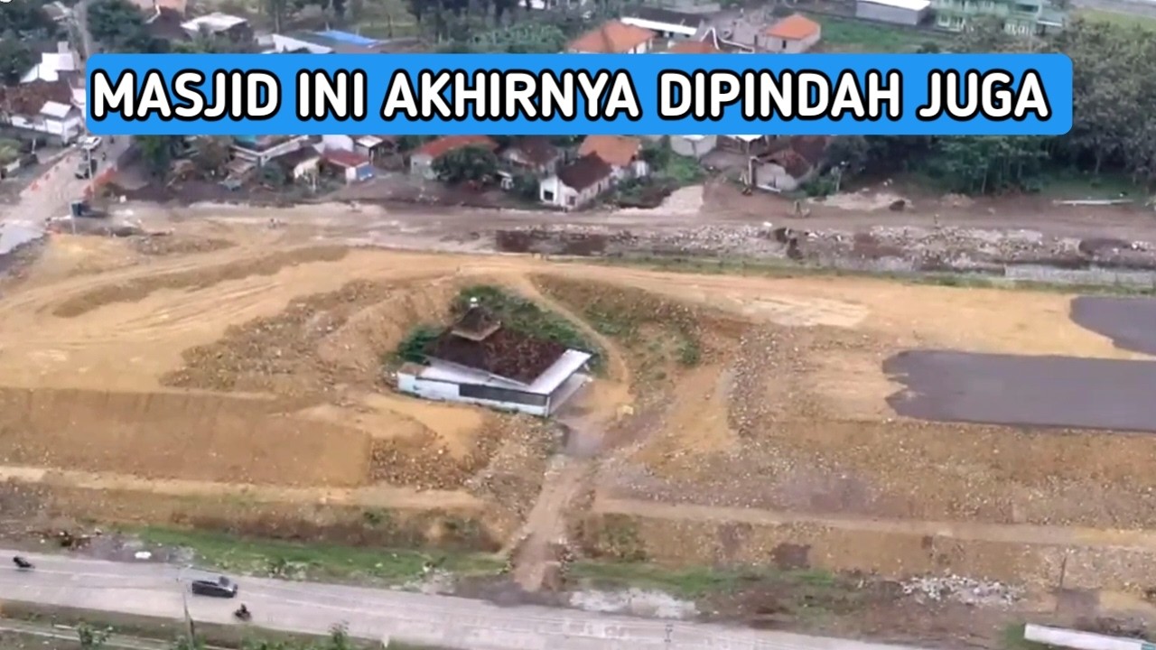 Masjid Terkurung TOL Itu Telah Dipindah