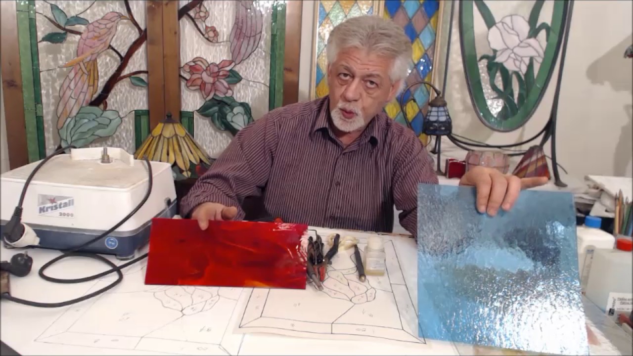 corso per vetate artistiche tiffany   lezione 1    attrezzature   materiali   disegno