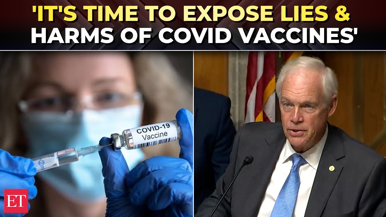 'Big Pharma funded COVID cartel to hide it all!': Sen Johnson drops shocker on vaccine injuries