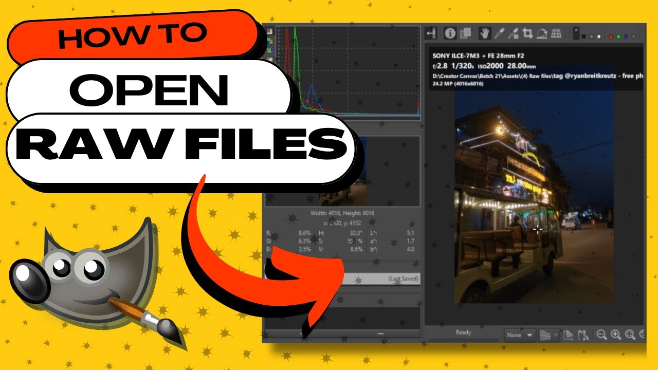 How to Open RAW Images Files in GIMP (4 Best Options)