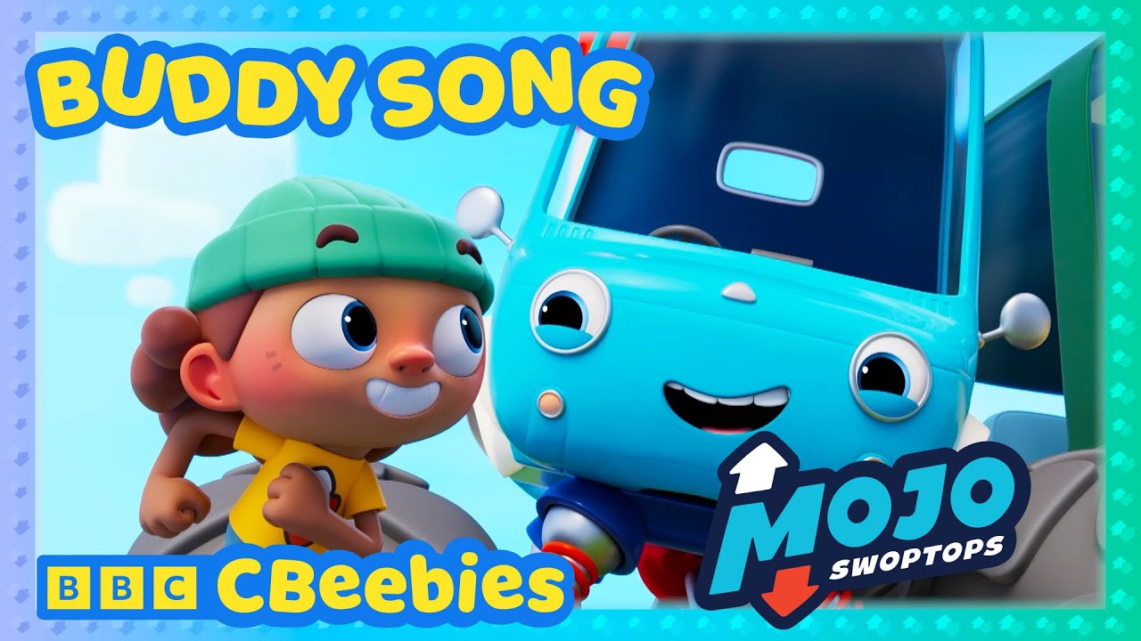 Buddy Song with Mojo Swoptops 🎵 | CBeebies 🚗 #Song