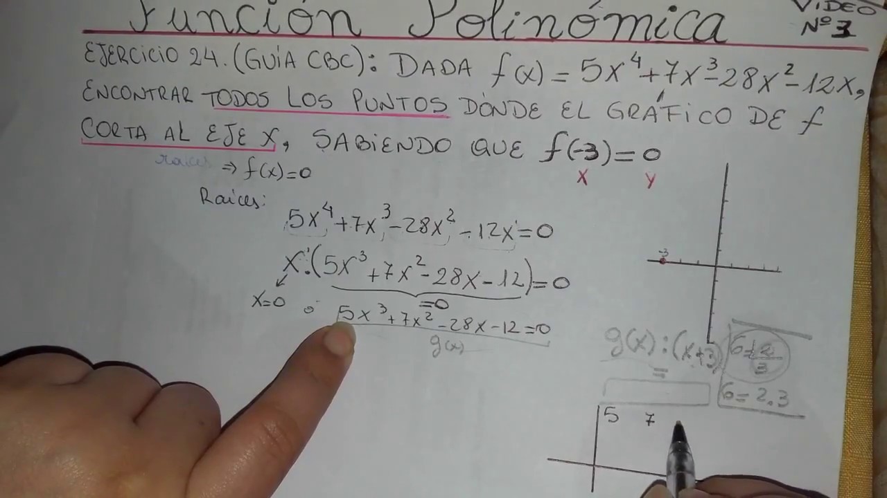 Funcion Polinomica. Video N¤ 3