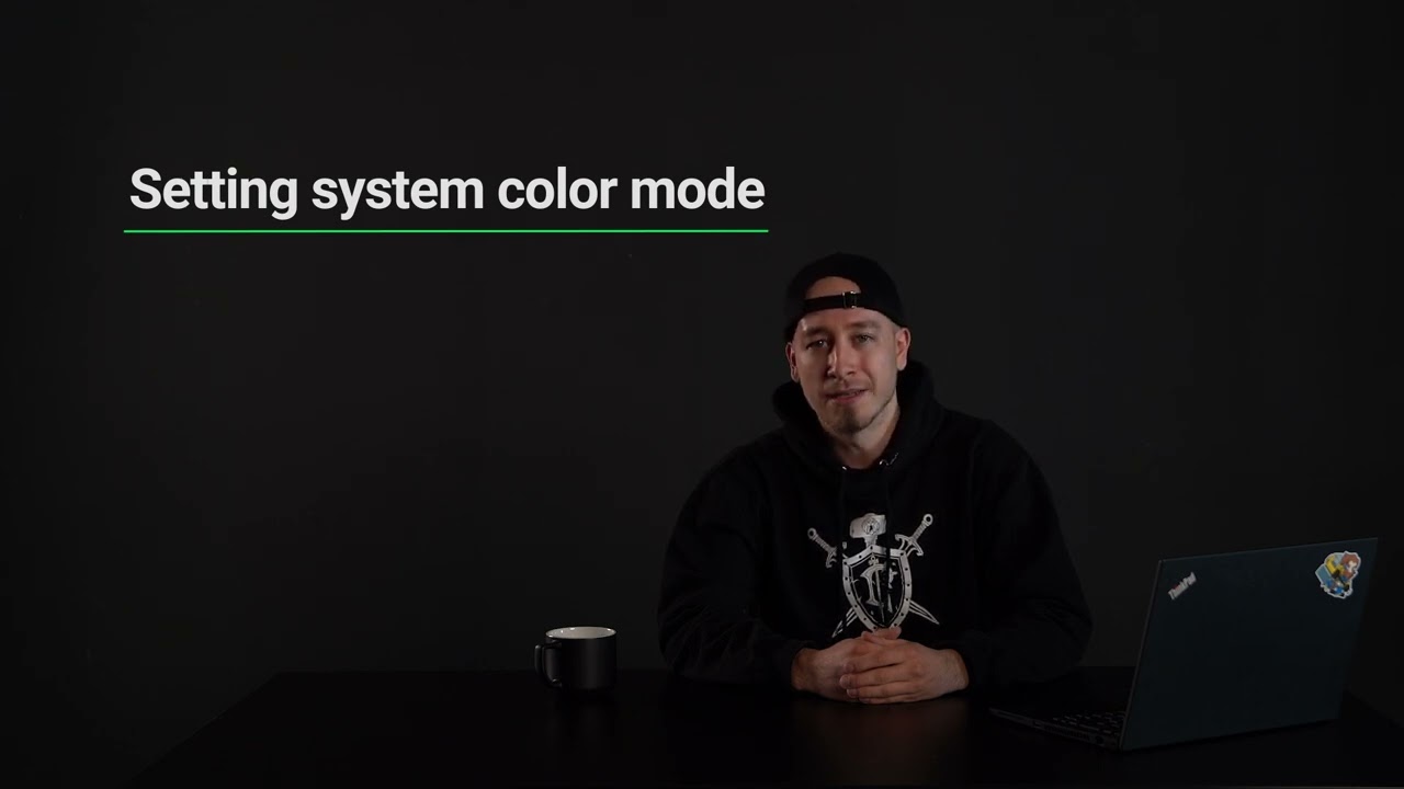 Color Mode - User Preferences