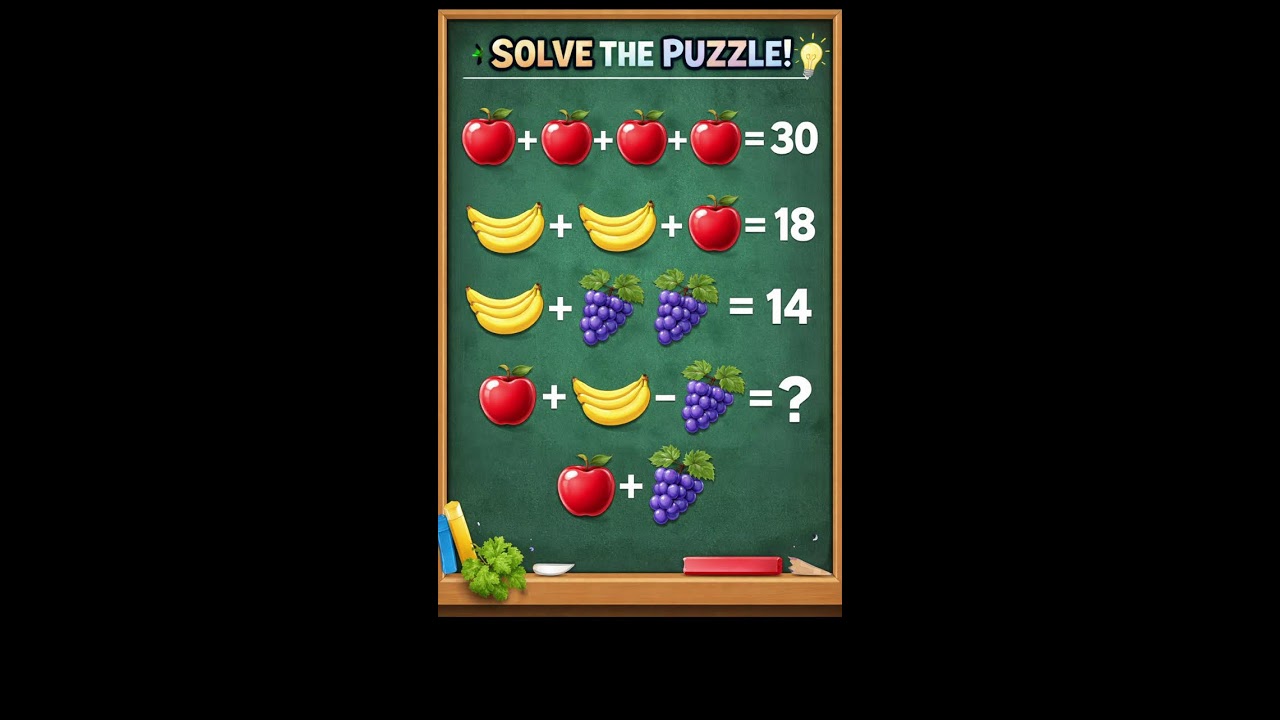 🔴 LIVE: Only 1% Can Solve This Math Puzzle 🤯🔥#MathPuzzle #BrainTeaser #OnlyGeniuses #LogicTest #
