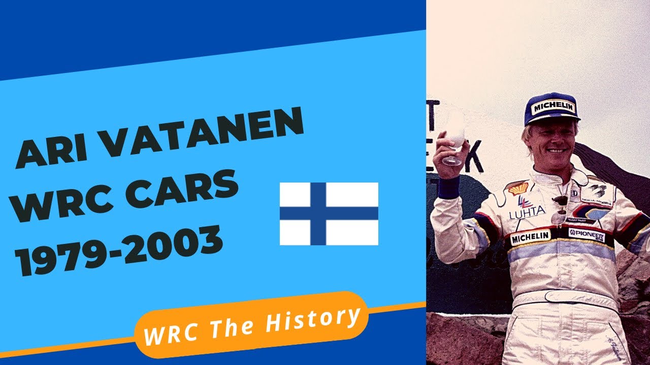 Ari Vatanen The cars WRC 1979-2003