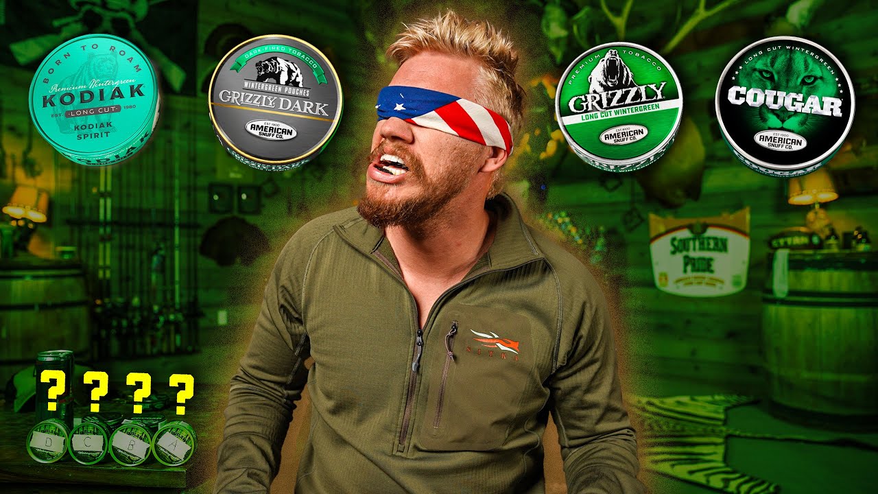 American Snuff Company BLIND Dip Challenge!!