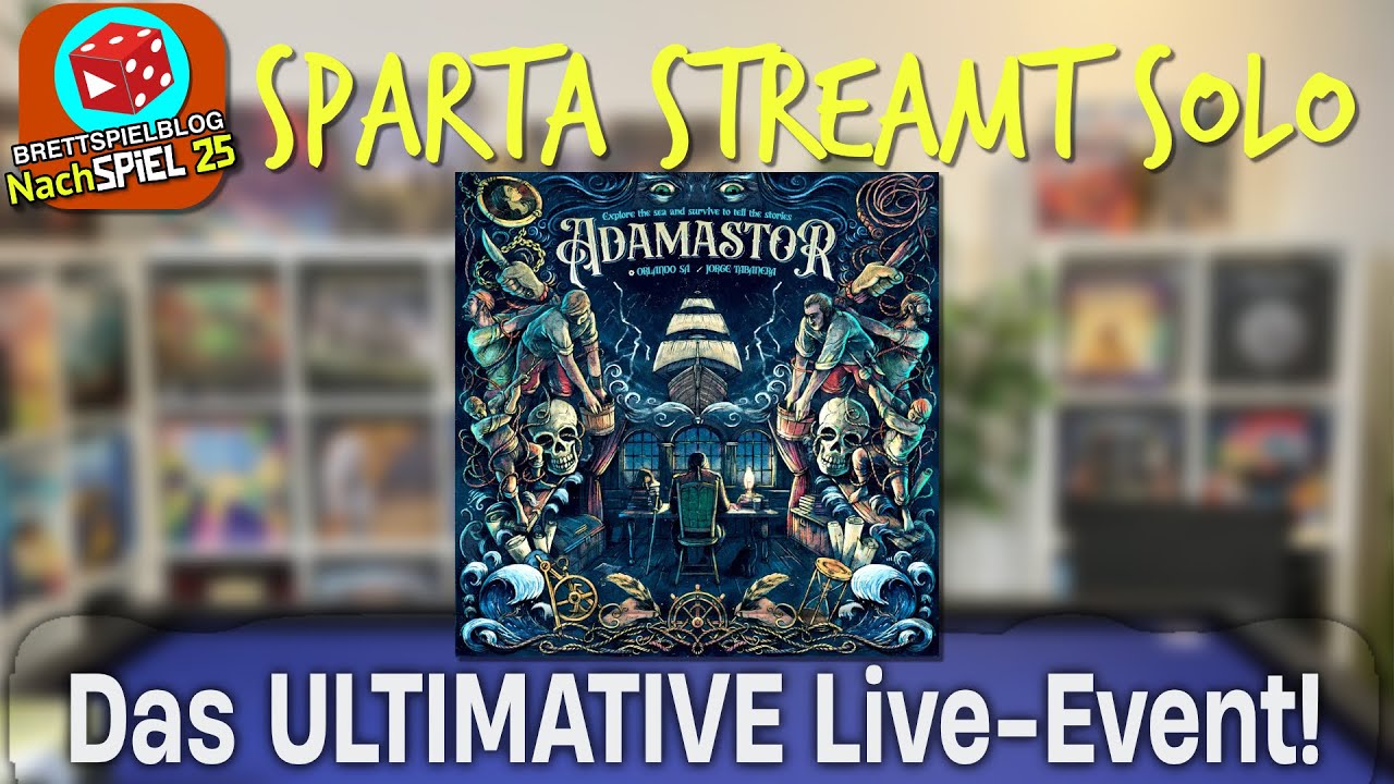 NachSPIEL 25 | Adamastor - Solo Live Let's Play mit Sparta