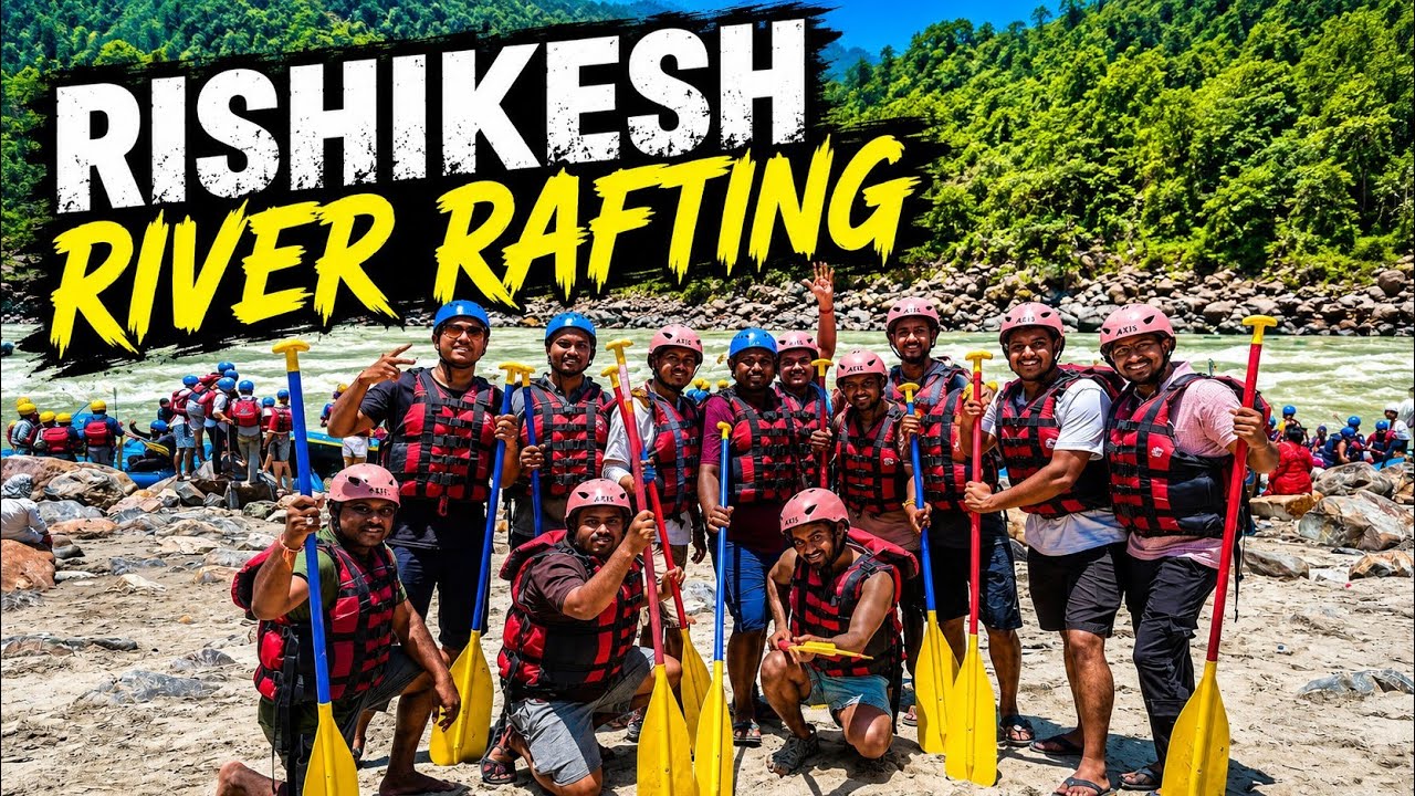 River Rafting in Rishikesh || India's Most Thrilling River Ride || Rishikesh river rafting video 