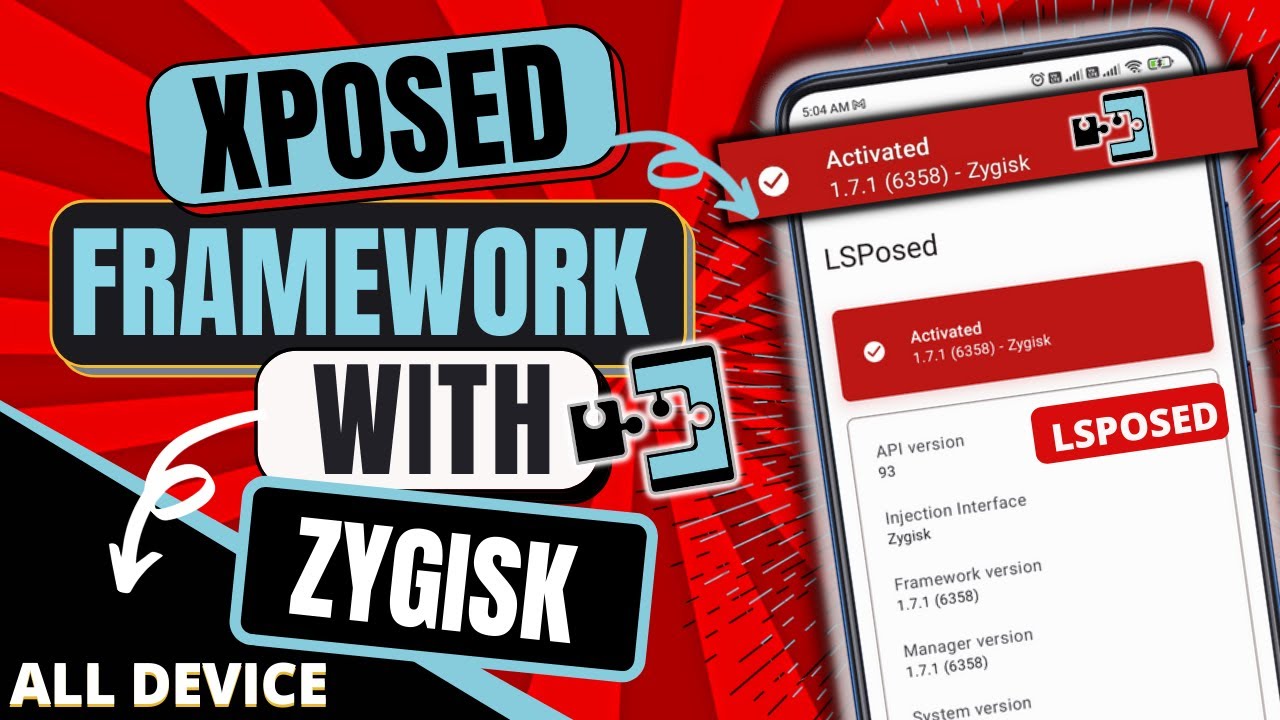 Установщик Xposed на любом устройстве (2024) | Lsposed и Zygisk