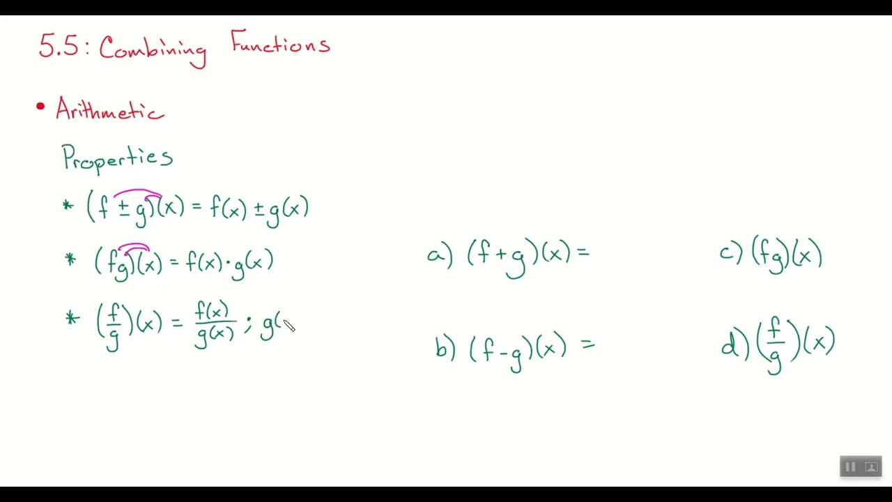 6th Hour Algebra 2 (2/26/26) - Lesson 5.5.1 - Composition