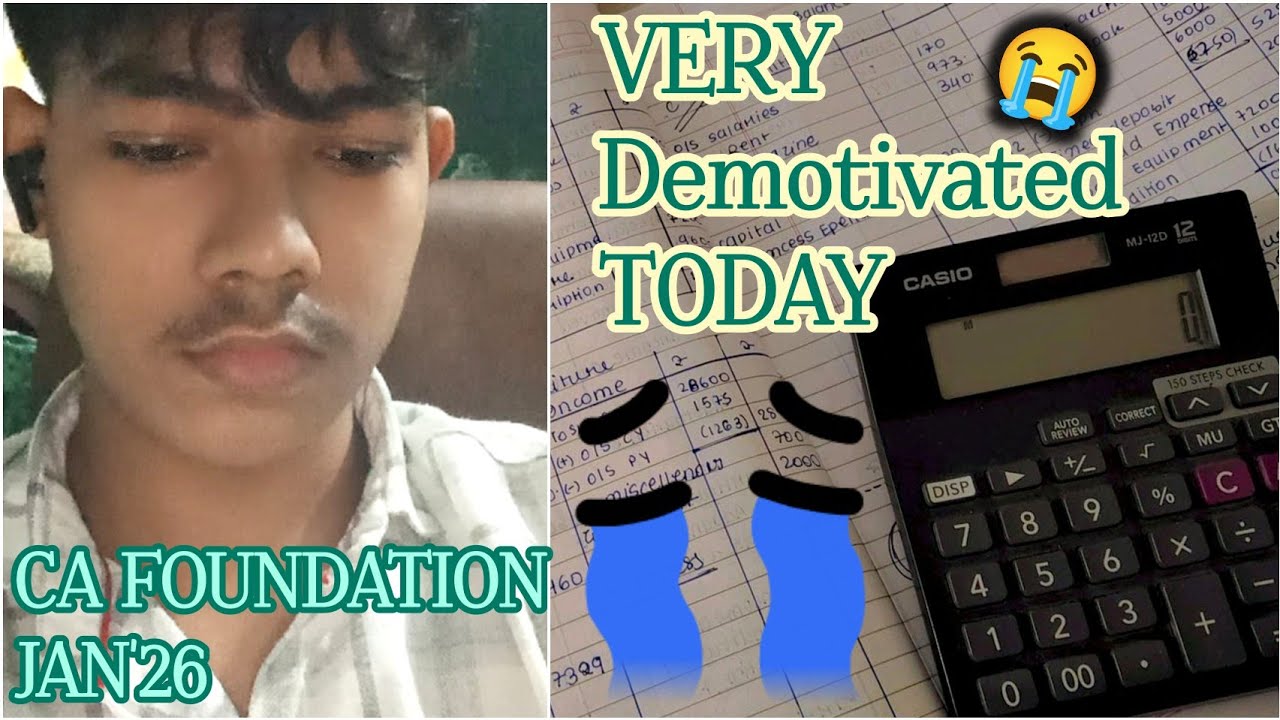 Study vlog 📚 | syllabus still *PENDING* 😭 | CA foundation jan'26 #cafoundation2026