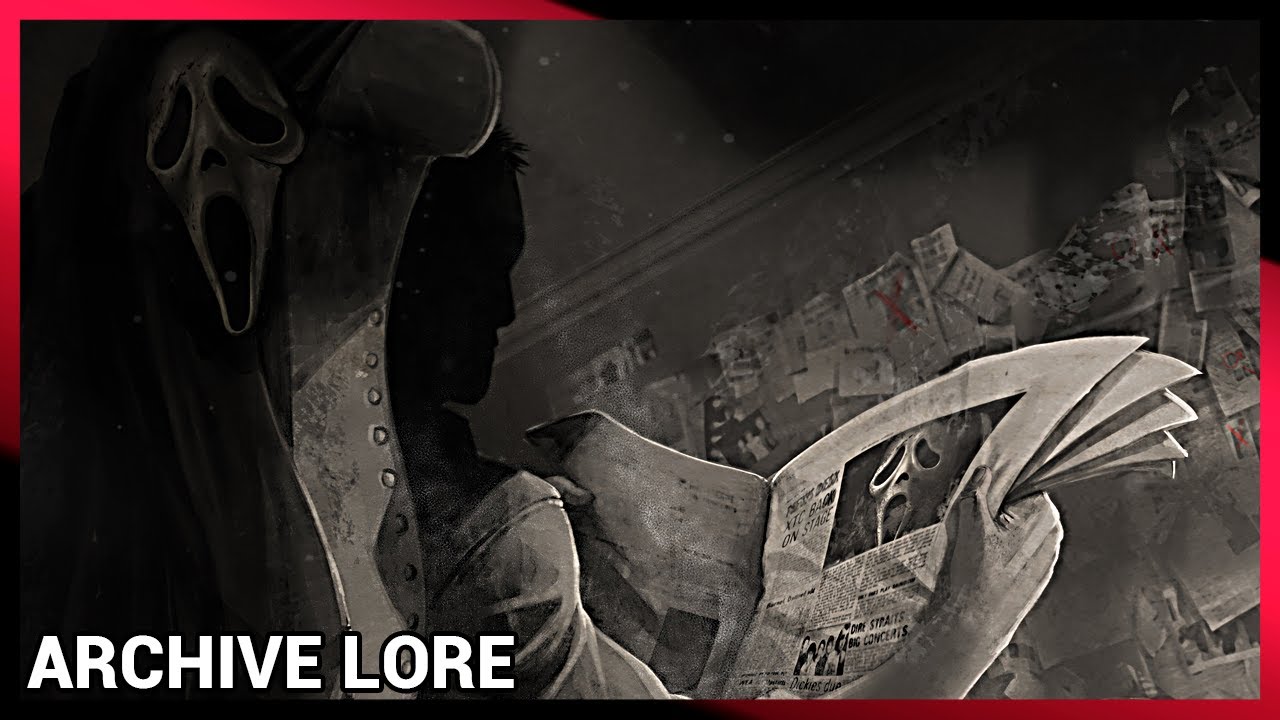 THE GHOST FACE (DANNY) LORE AND CUTSCENES | THE ARCHIVES TOME XIII MALEVOLENCE - Dead By Daylight