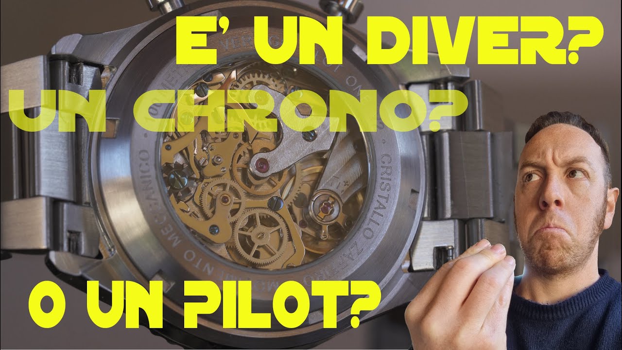 3 OROLOGI IN  UNO??? Vertigo pilot one V2 FULL LUME