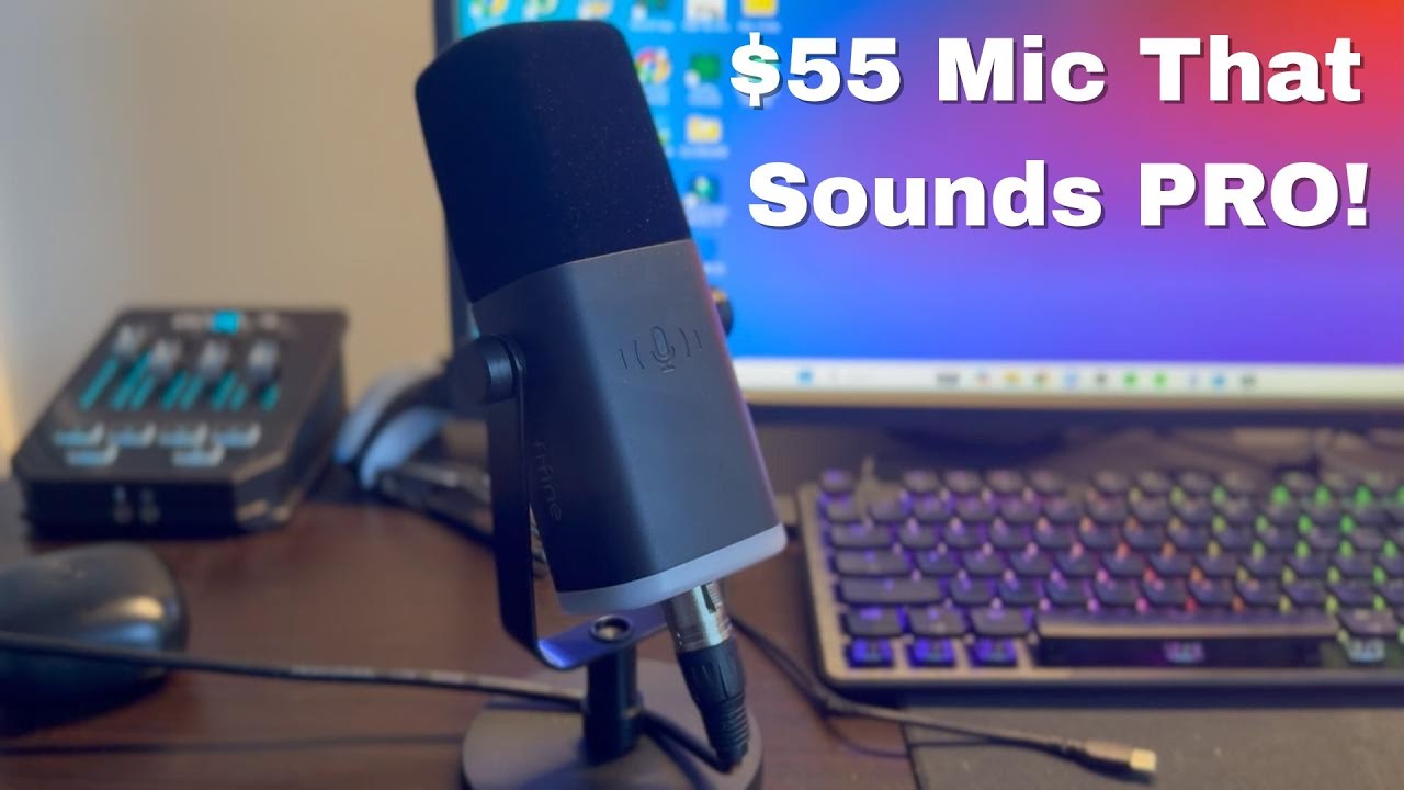 Обзор FIFINE AmpliGame AM8 &mdash; лучший микрофон USB/XLR за 55 долларов для Fortnite и стриминга!