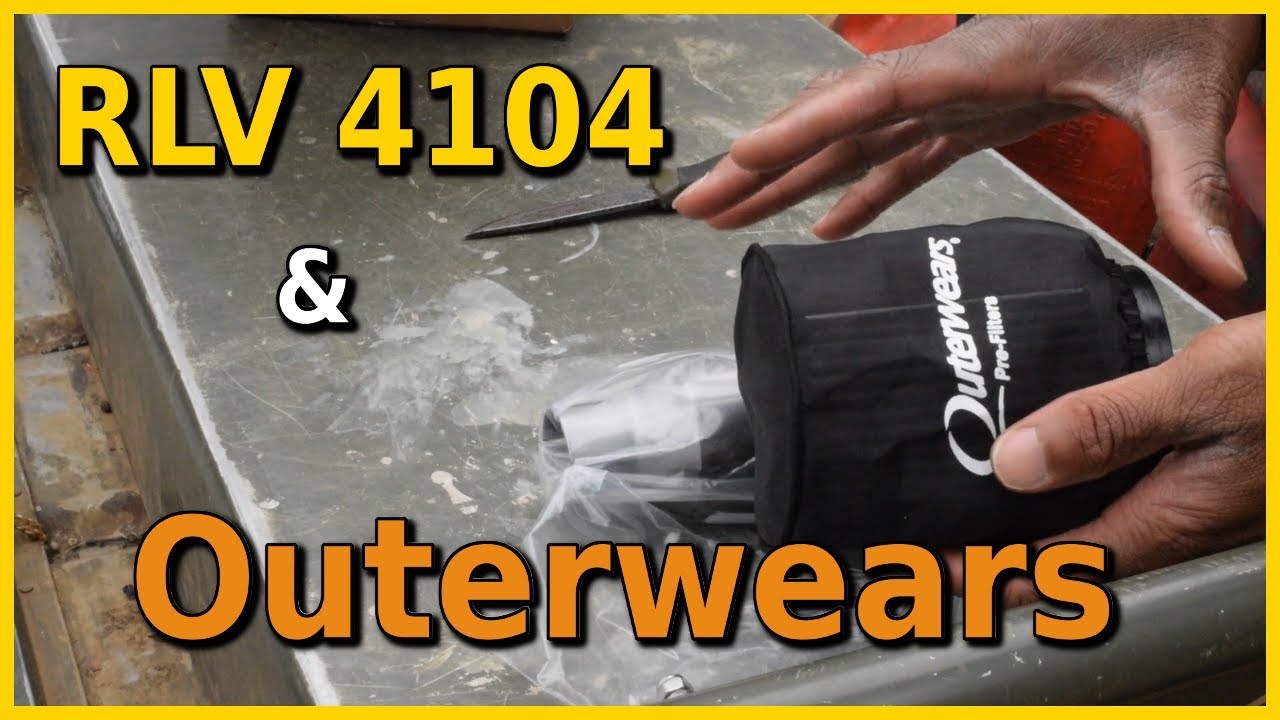 RLV Silencer & Outerwears Pre-filter Unboxing & Install