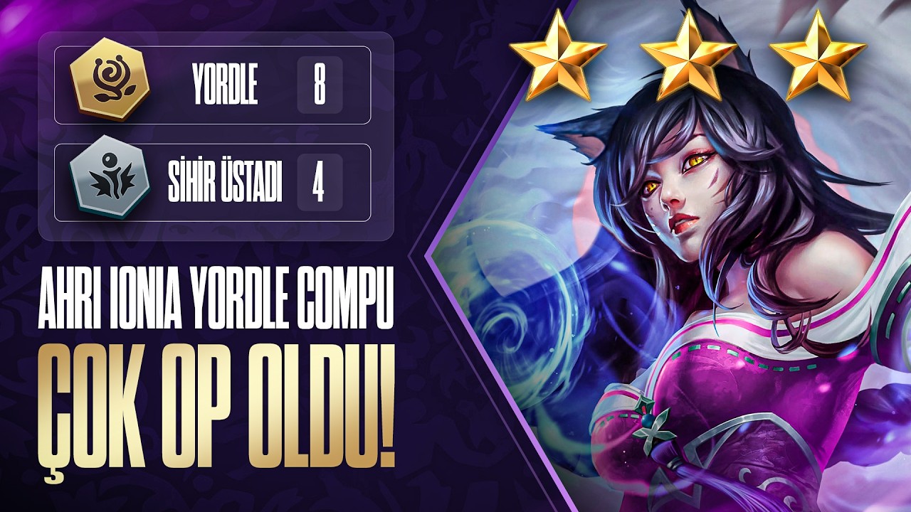 AHRİ İONİA YORDLE COMPU ÇOK OP OLDU! | HOLYTHOTH TFT
