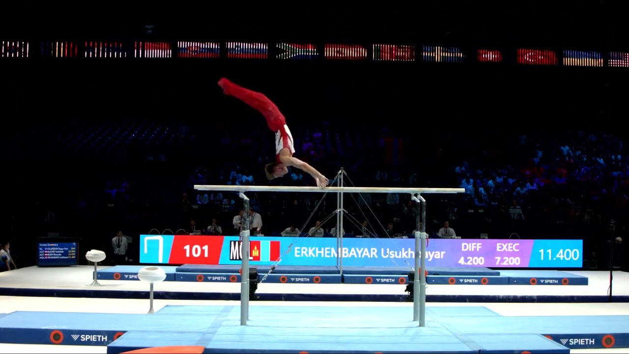 DOLCI Felix (CAN)_2023 Artistic Worlds, Antwerp (BEL)_Qualifications_Parallel Bars