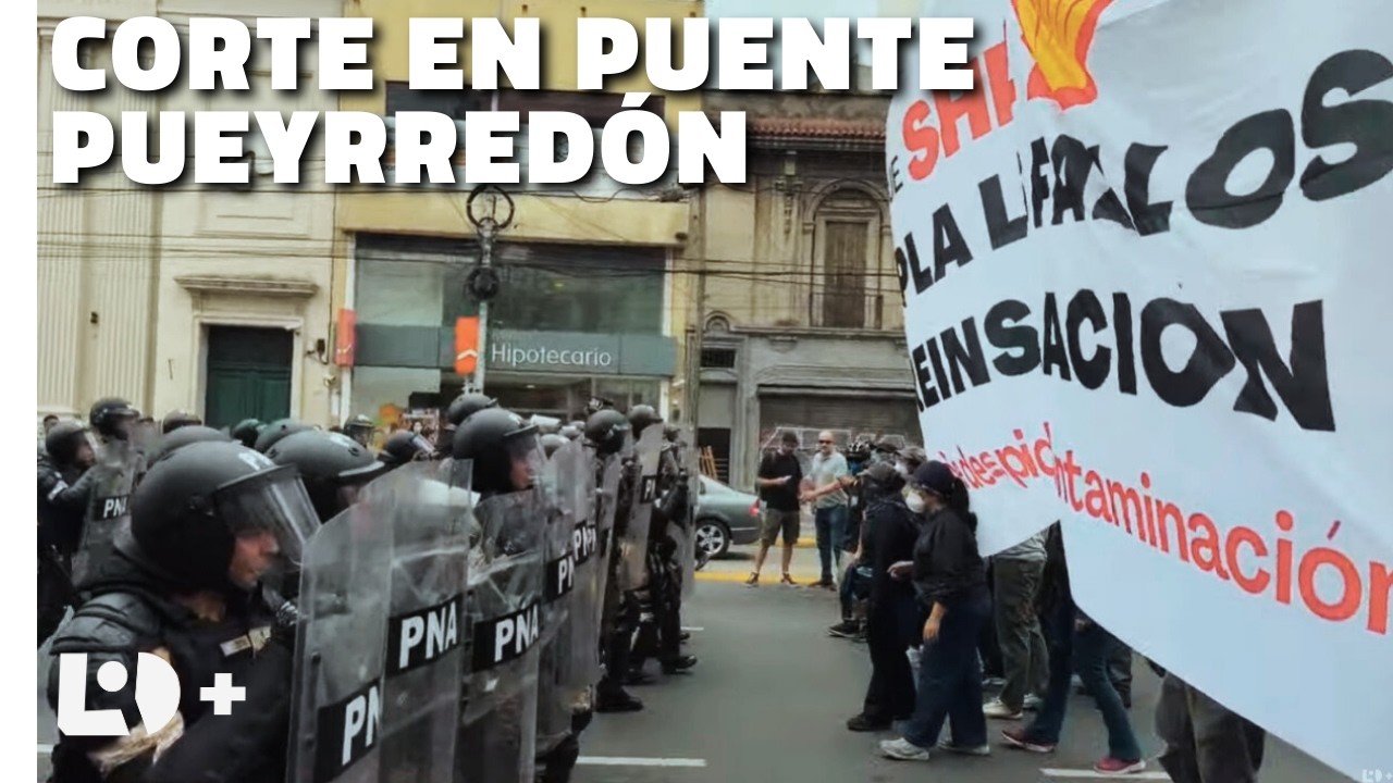VIVO | Jornada de PARO y LUCHA en PUENTE PUEYRREDON contra la REFORMA LABORAL