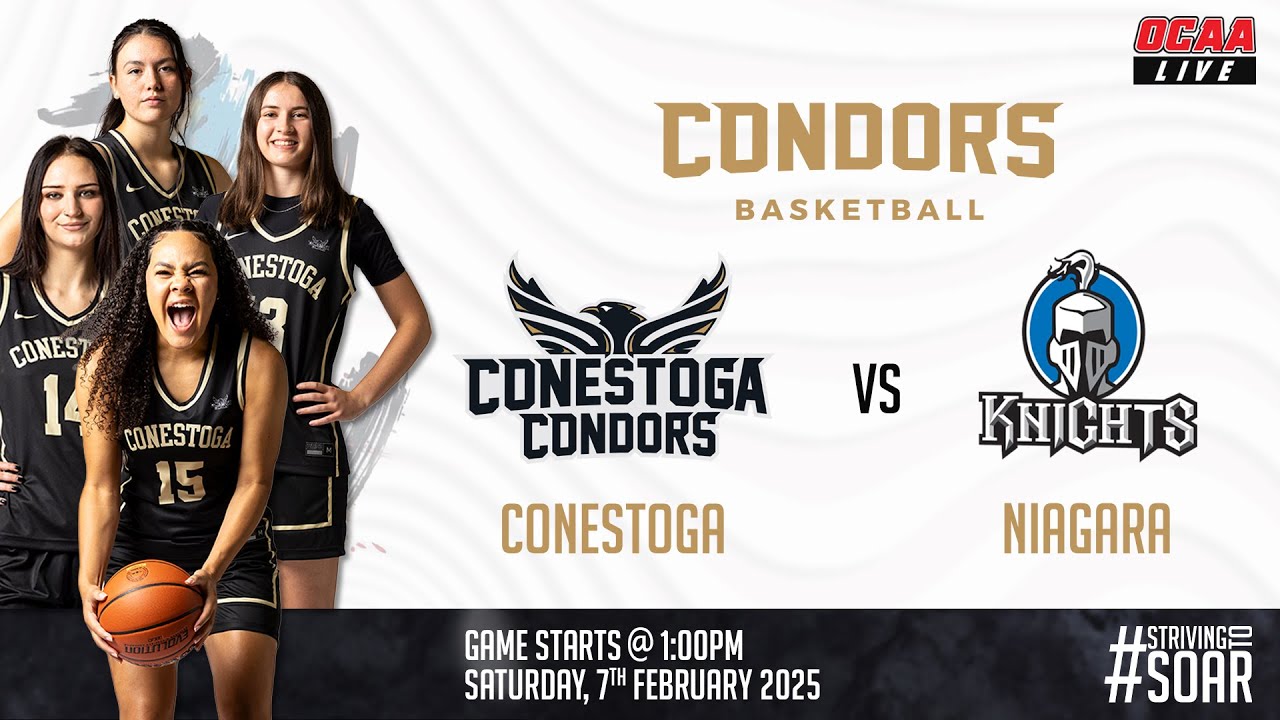 OCAA Women's Basketball 🏀 Niagara @ Conestoga [2026/02/07]
