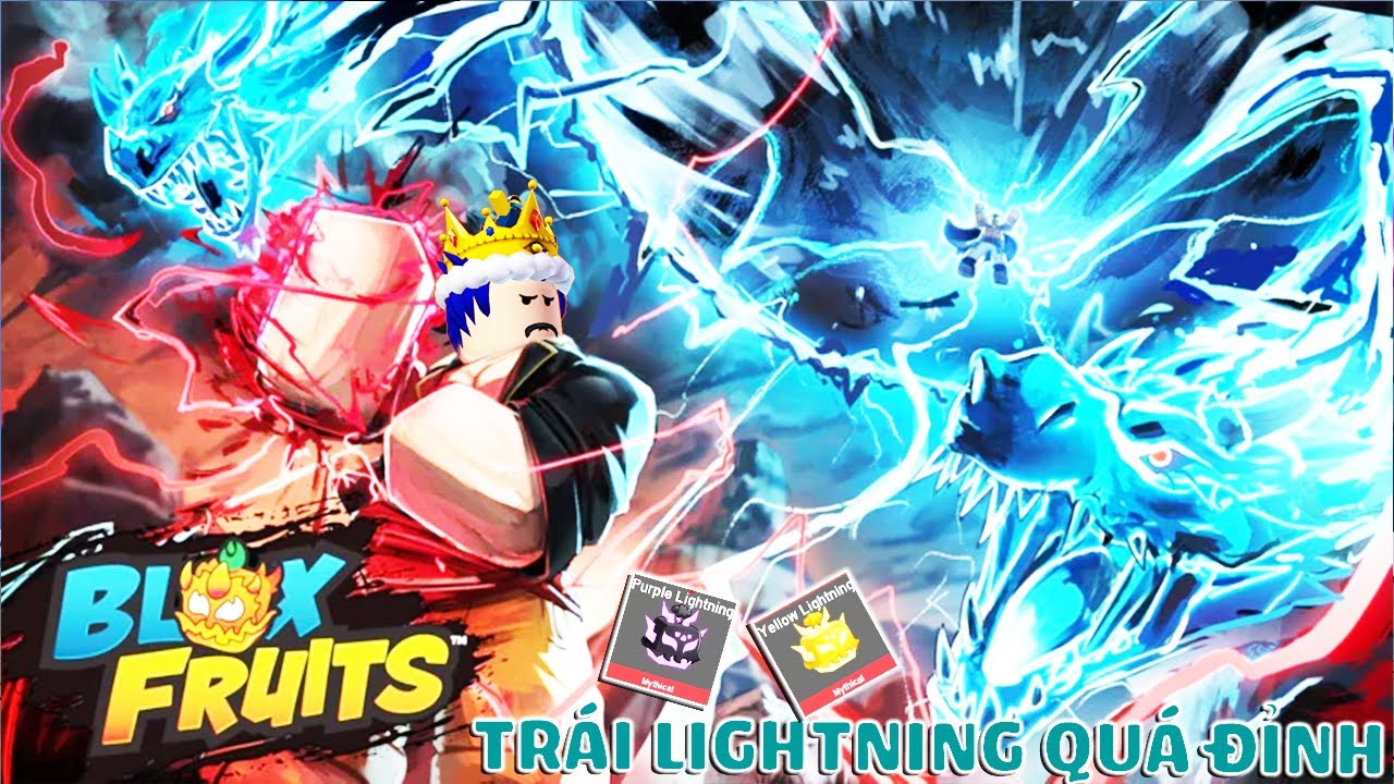 Roblox - UPDATE 27 TRẢI NGHIỆM TRÁI ÁC QUỶ LIGHTNING REWORK ĐI TÀU NGẦM & CÂU CÁ... - Blox Fruits