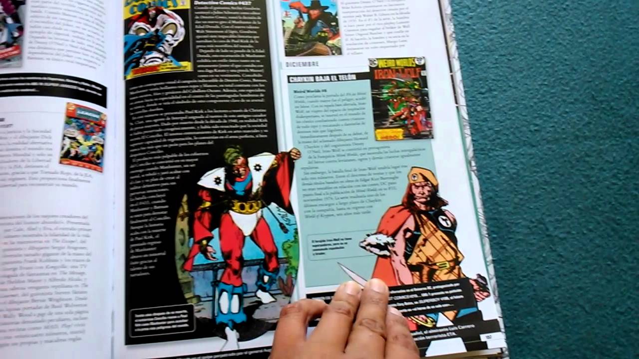 Unboxing y comentarios sobre la Cronica visual definitiva Dc Comics