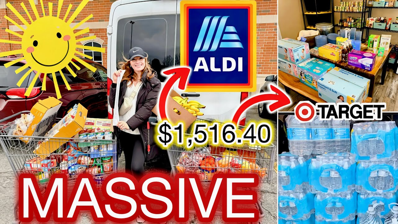 ✨NEW✨MASSIVE LARGE Family Grocery Haul