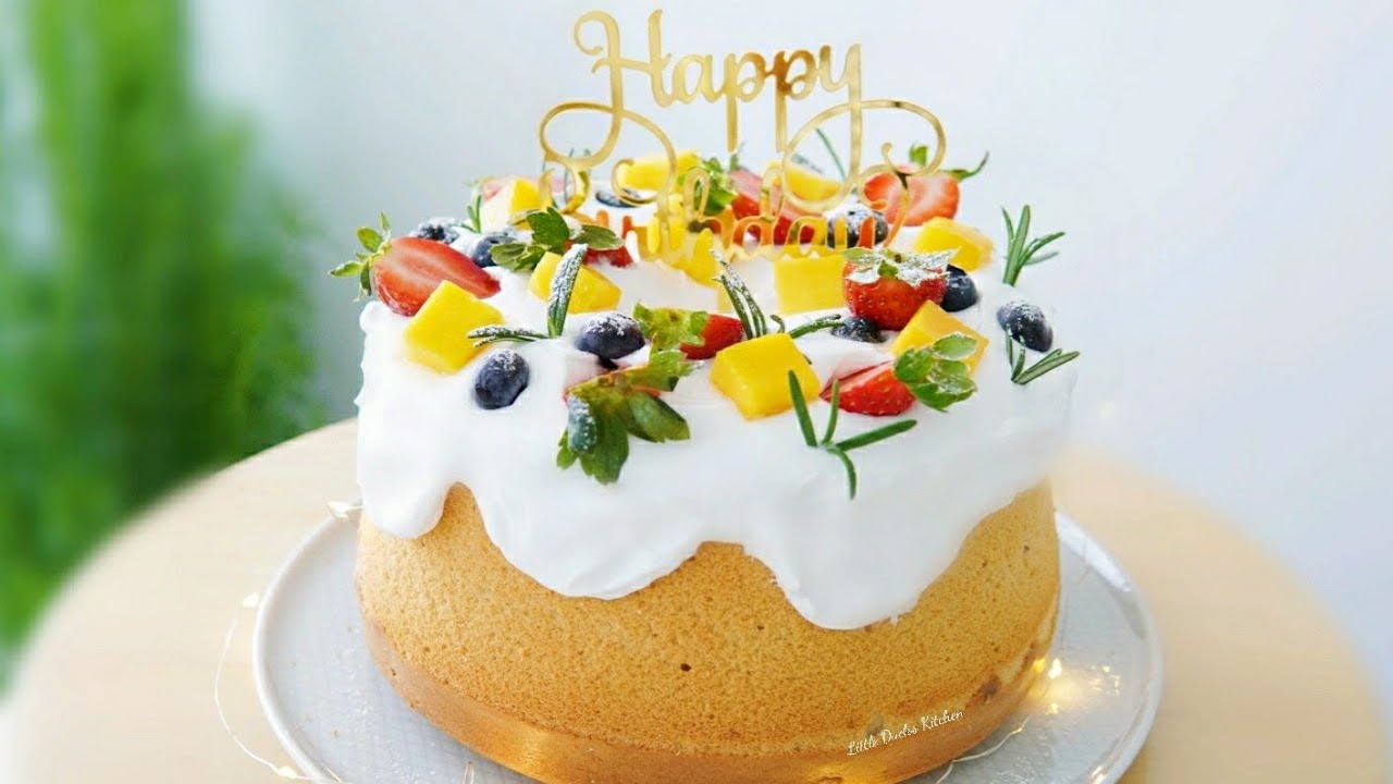 Я делаю лучший шифоновый торт на свете | Влажный, плотный и пористый ❤ (Best Chiffon Cake Recipe)