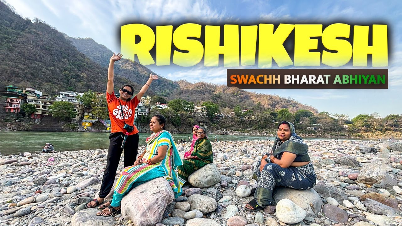 Rishikesh Mai Humara Swachh Bharat Abhiyan ☺️