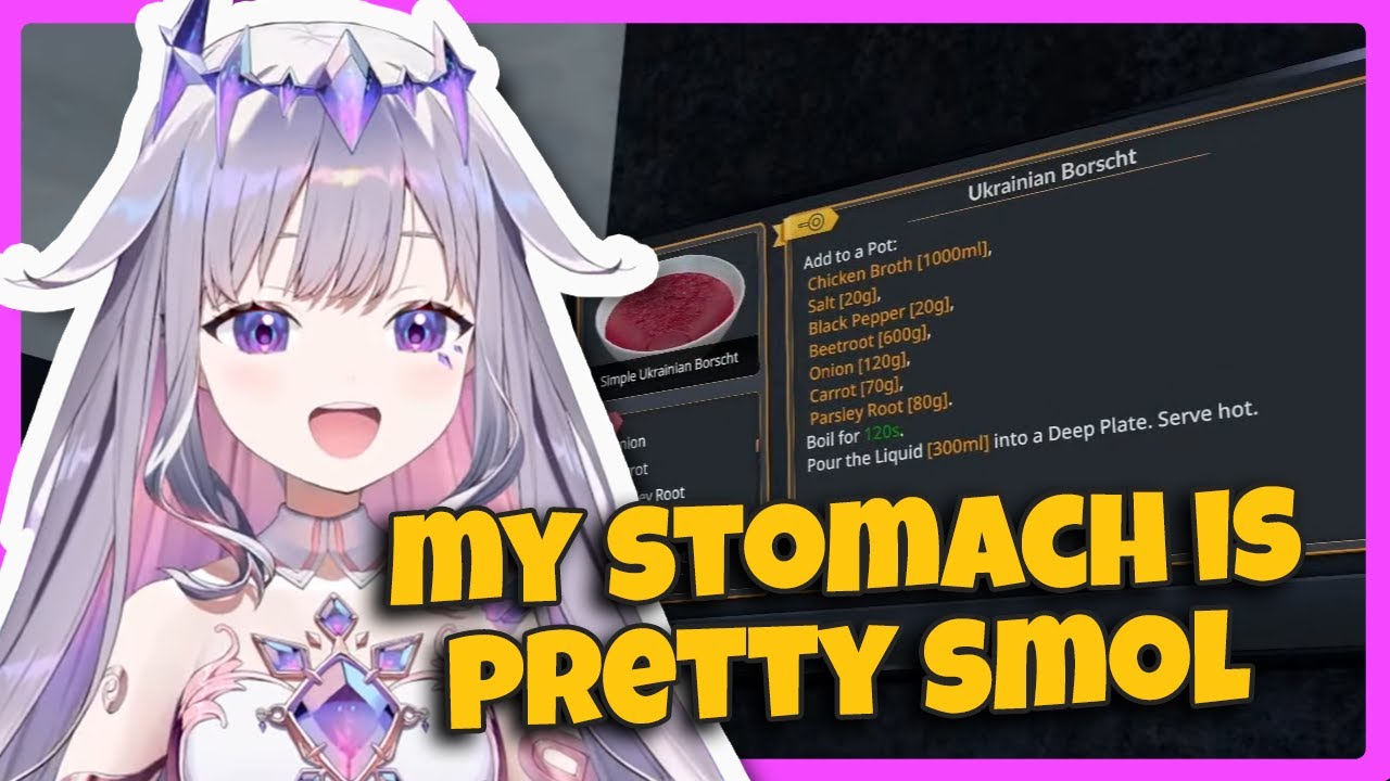 Bijou only eats 1 meal a day【Hololive EN Sub】