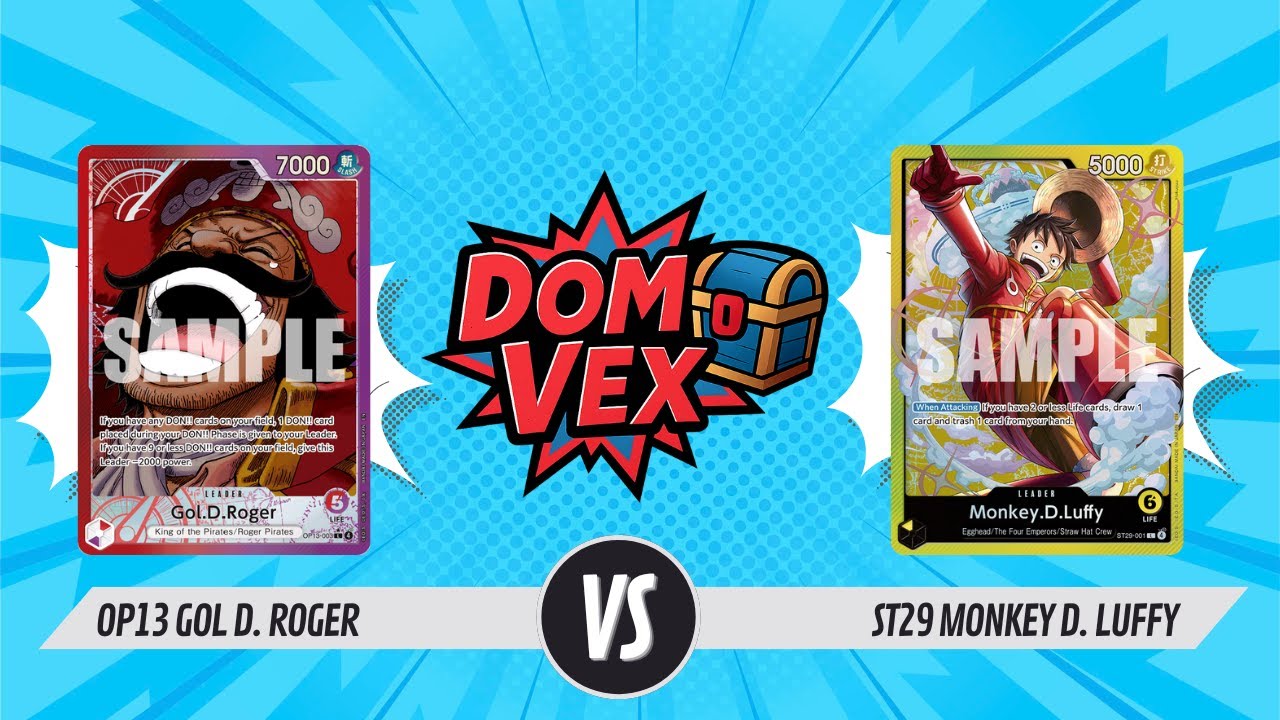 [OP14] OP13 Gol D. Roger vs ST29 Luffy