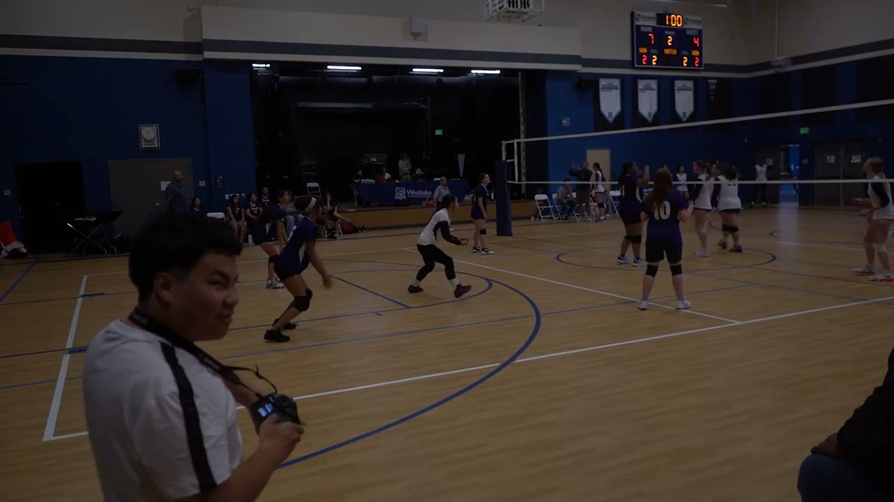 Girls Volleyball CCAA at Westlake Match 2