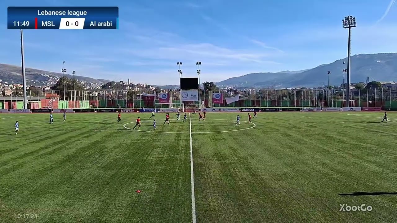 Lebanese league 2013 MSL VS ALBARABI