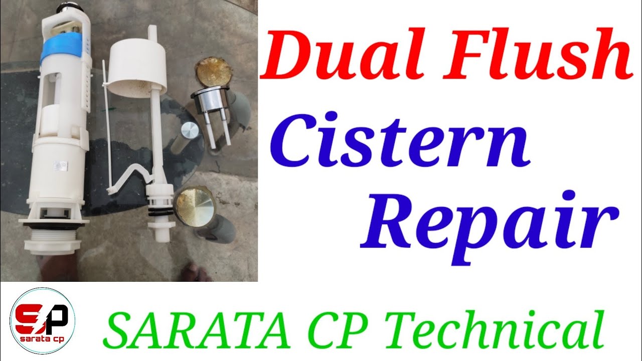 How to repair dual flush toilet cistern