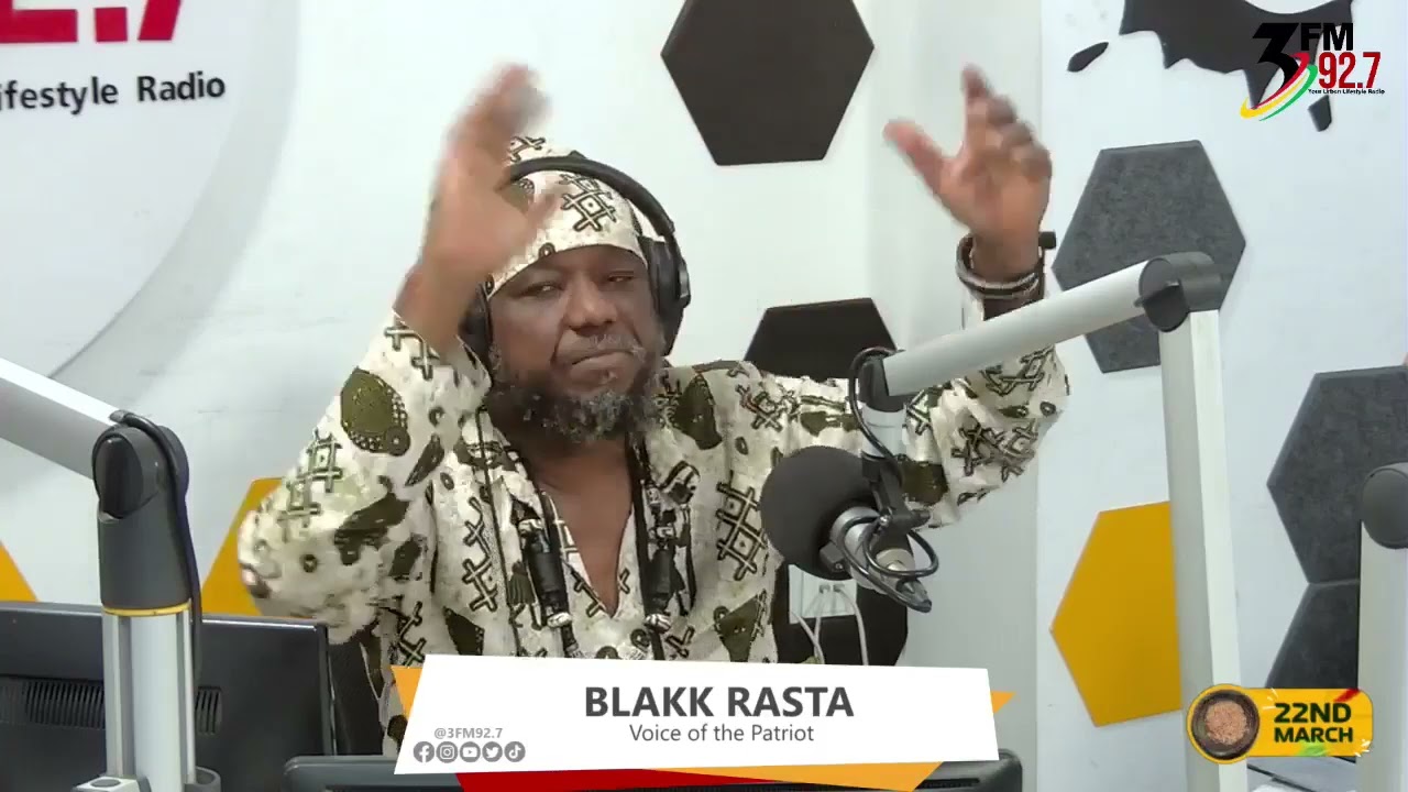 I am happy Dampare is out - Blakk Rasta #UrbanBlend #3FM927