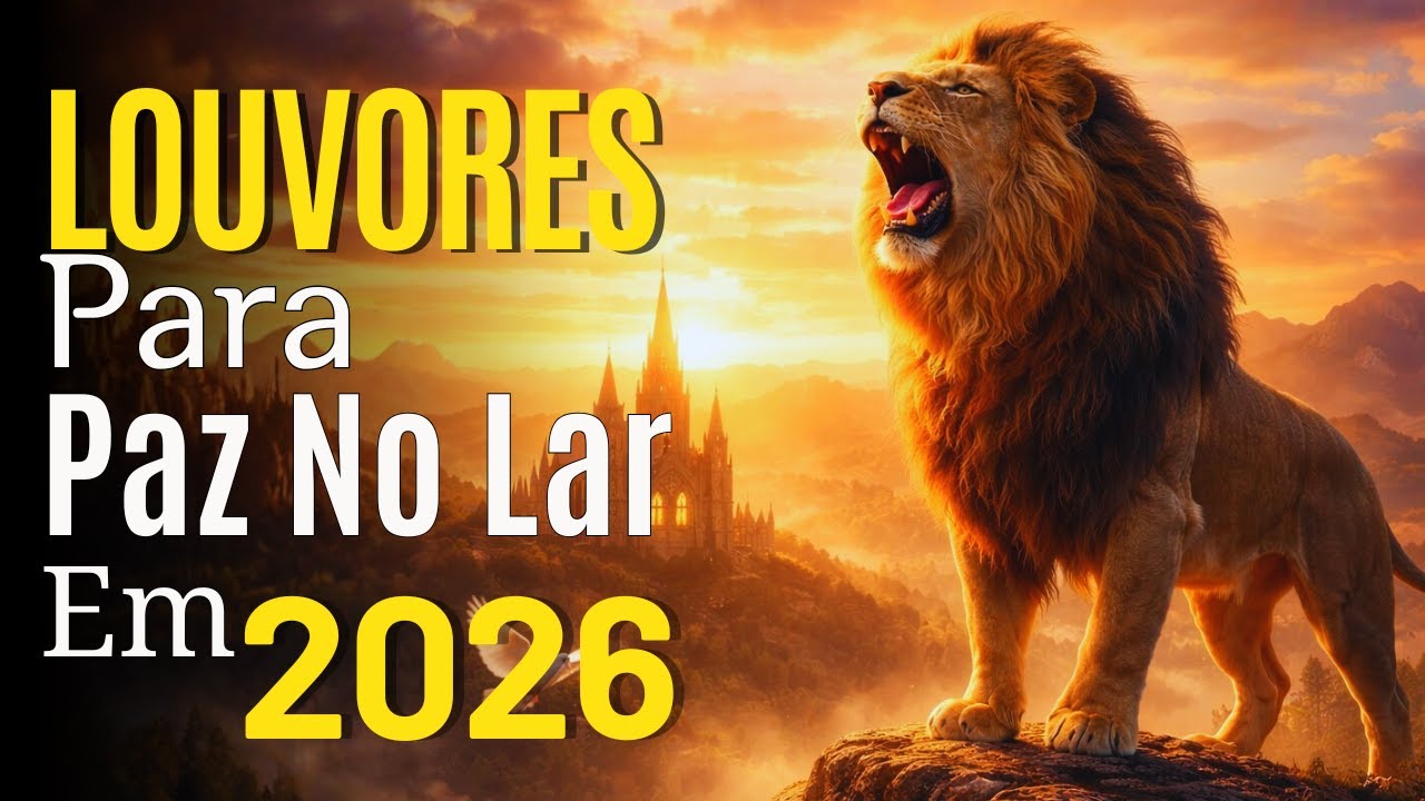 Louvores de Adoração 2026- 100 Louvores Expulsar Todo Mal Sua Vida,Top Gospel 2026 ,Fé,Poder de Deus